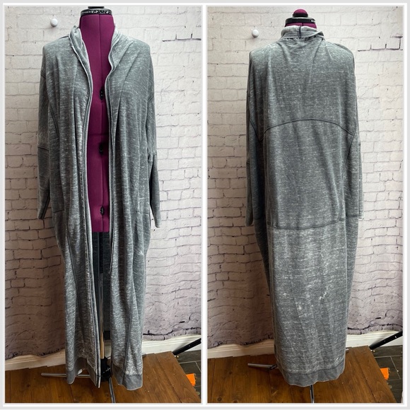 Free People Sweaters - Intimately Free People size small grey long cardigan